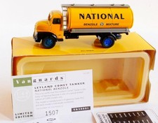 VANGUARDS (LLEDO) VA20001 LEYLAND COMET TANKER  NATIONAL BENZOLE  (BOXED)
