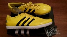 Adidas Adizero High Jump ST Stability Spikes Yellow/Black - UK 14 BNIB