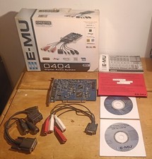 E-MU 0404 PCI Creative Professional Sound Card / Digital Audio System, Boxed 