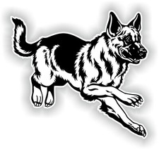 German Shepherd #01 Sticker / Vinyl Waterproof Decals Car Graphics