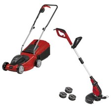 EINHELL Electric Lawn Mower & Grass Strimmer Set