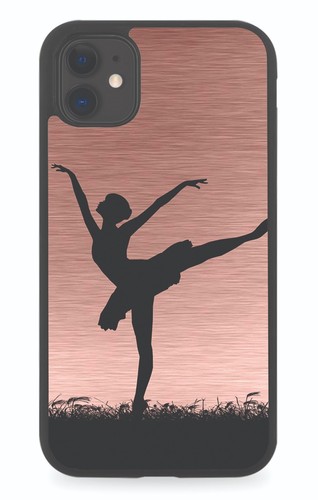 Ballet silhouette rubber - rubber, phone