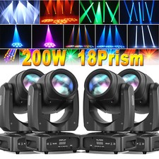 4Pcs 200W LED Moving Head