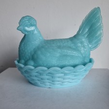 Fantastic  Vintage Blue Milk