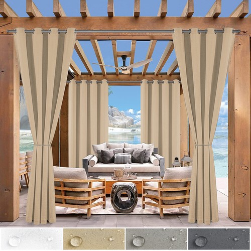 Outdoor curtains pergola patio - outdoor,