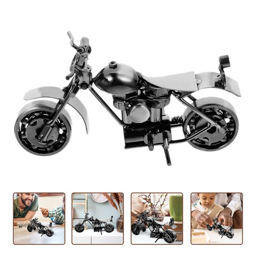 Motorcycle statue ornament - motorcycle,