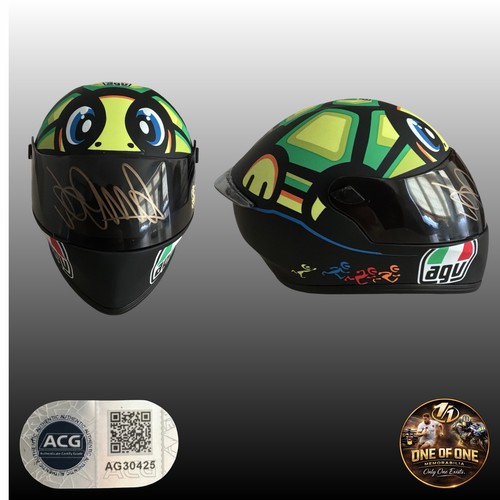 Valentino rossi signed replica - signed,