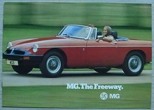 MG RANGE Car Sales Brochure