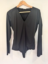 Wolford Bodysuit Black V-Neck