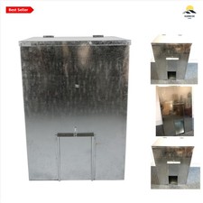 Galvanised Steel Coal Bunker