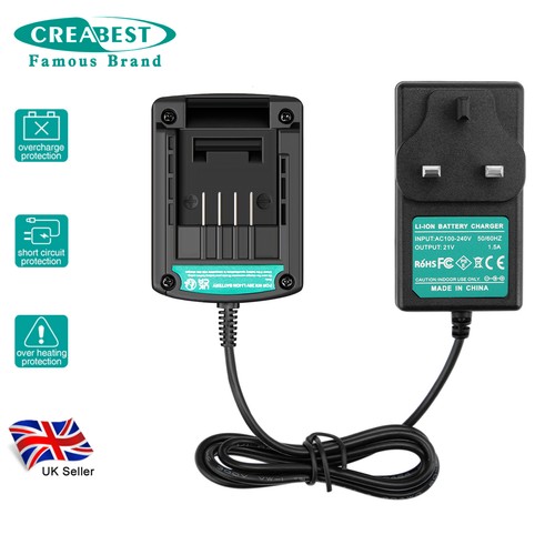 Ion charger for - charger, worx