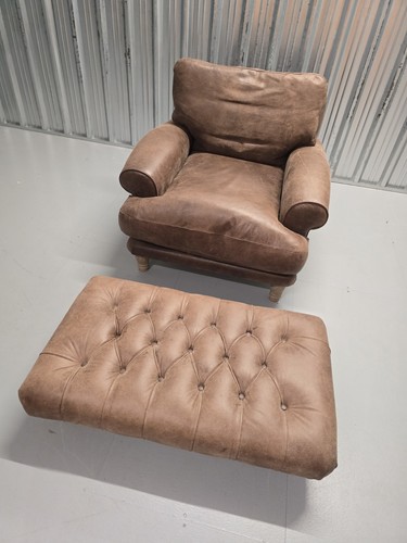 Loaf dawdler leather armchair - dawdler,