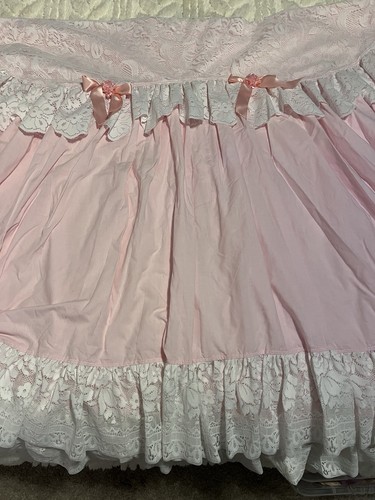 Vintage pink white - vintage, pink/white