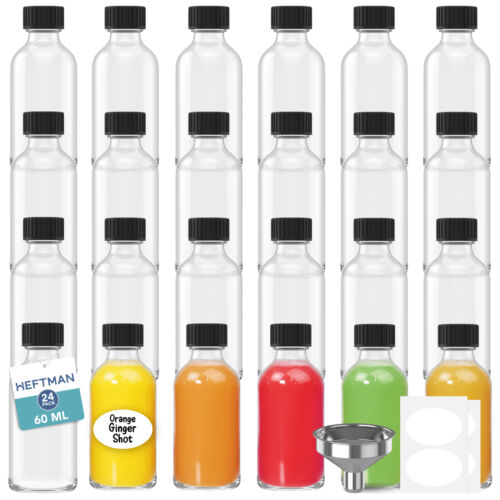 Heftman mini glass bottles - mini,