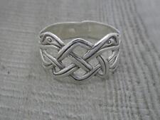 Vintage A H Darby & Son Iona "Alexander Ritchie" Hallmarked Silver Napkin Ring