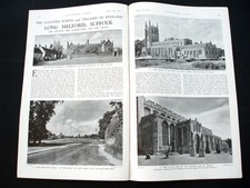 Long melford village - long, village,