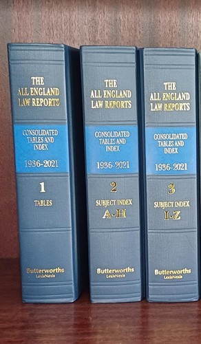 The all england law - england, reports