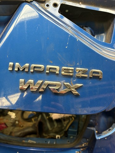 Original impreza wrx - original, badge