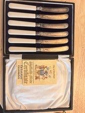 city of sheffield butter knives