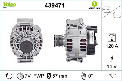 Alternator valeo 439471 for - alternator,