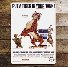 Esso Tiger And Tortoise- Metal