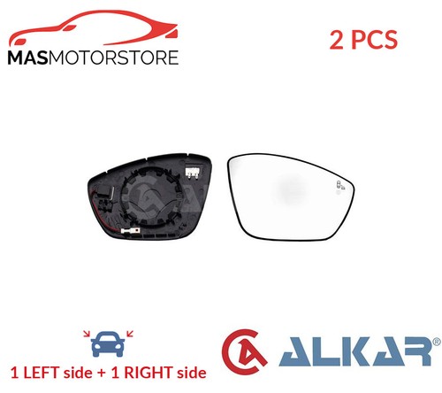 Rear view mirror - rear, pair