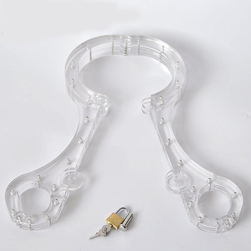 Bondage wrist neck - wrist, to