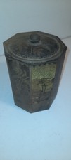 Antique Tea Tin Octagonal