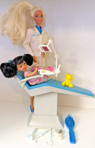 Vintage 1997 dentist barbie - dentist,