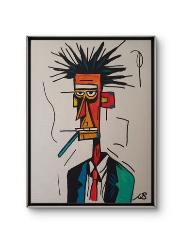 Portrait man 12x16 - portrait, art