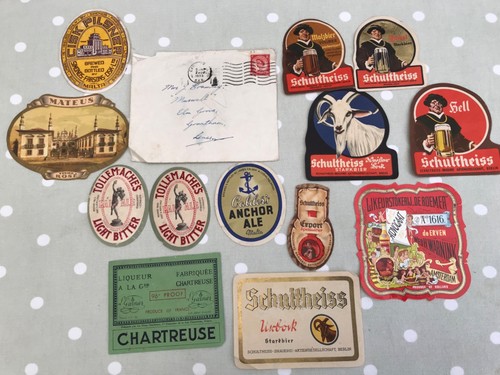 Vintage 1950s beer wine - 1950s,