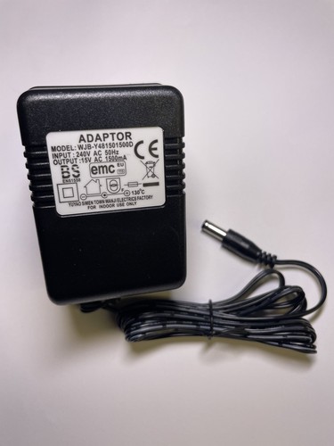 Replacement for 0vac 5a - replacement, 1.5a
