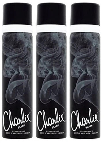 Charlie black perfumed body - black,
