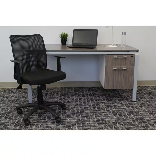 Black mesh task chair - mesh,