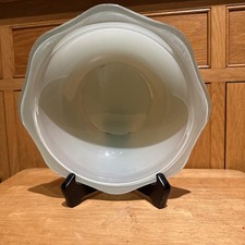 Vintage 1950/60 Jade Green Glass Pyrex Serving Bowl