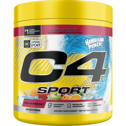 Sport pre workout powder - c4,