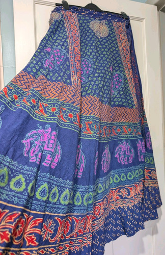 Indian wrap skirt vintage - wrap,