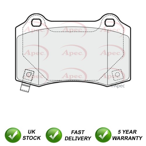 Brake pads set rear - rear, sjr