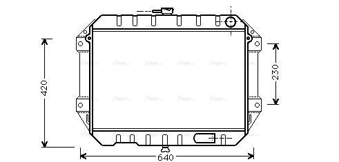 Du2027 ava radiator fit - du2027,
