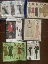 5 Designer Sewing Patterns Vogue Paris Balmain 2835 Donna Karen Jean Muir (T3