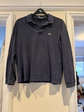 Lacoste Men's Navy Long Sleeve