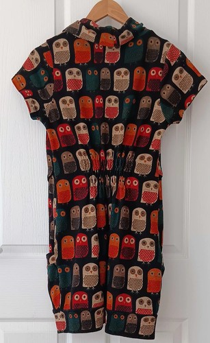 Purplish london owl - purplish, print