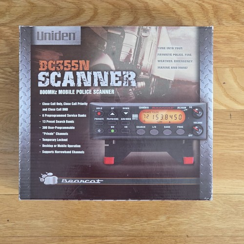 Uniden bearcat bc355n - uniden,