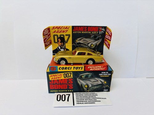 Corgi toys 261 james - corgi, bond
