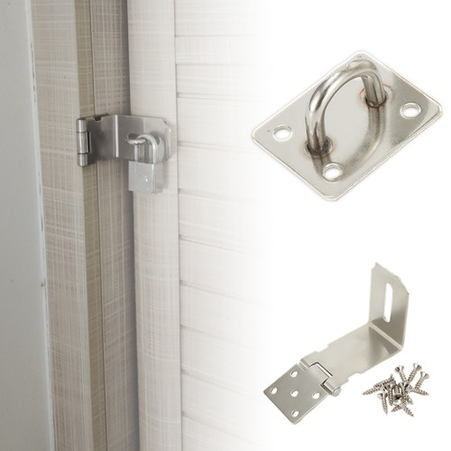 Hasp gate door and staple - hasp,