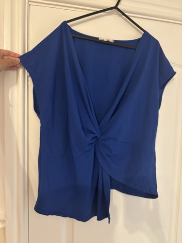 Zara royal blue twist front - royal,