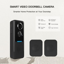 2.4GHz Smart Wireless Security Camera Door Bell Ring Video Doorbell Night Vision