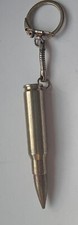 Vintage Metal keyring Brass EMPTY Toy Gun Case 