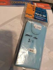 Samsung Jet S8000,S8003 Jet 2 Fitted Leather Flip Wallet Case Sky Blue Brand New