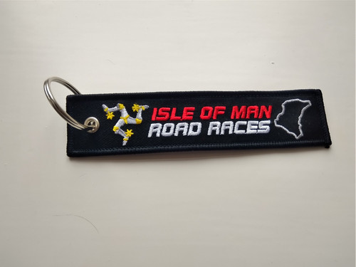 Iom keyring flight tag - keyring,
